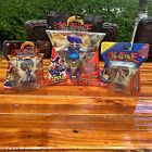 Vintage Yu-Gi-Oh! 2002 Mattel Action Figures and Game Nib Set Of 3