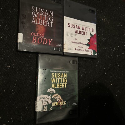 Susan Wittig Albert     Mp3CD Lot