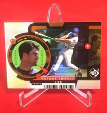 Travis Lee Future Impact Baseball Card Upper Deck 1998 Refractor #F161 Mint
