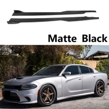 For Dodge Charger SRT 15-23 Side Skirt Rocker Panels Extension Splitter Body Kit