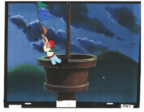 Back to the Future Original Production Animation Cel Universal 1991-2 b3m47