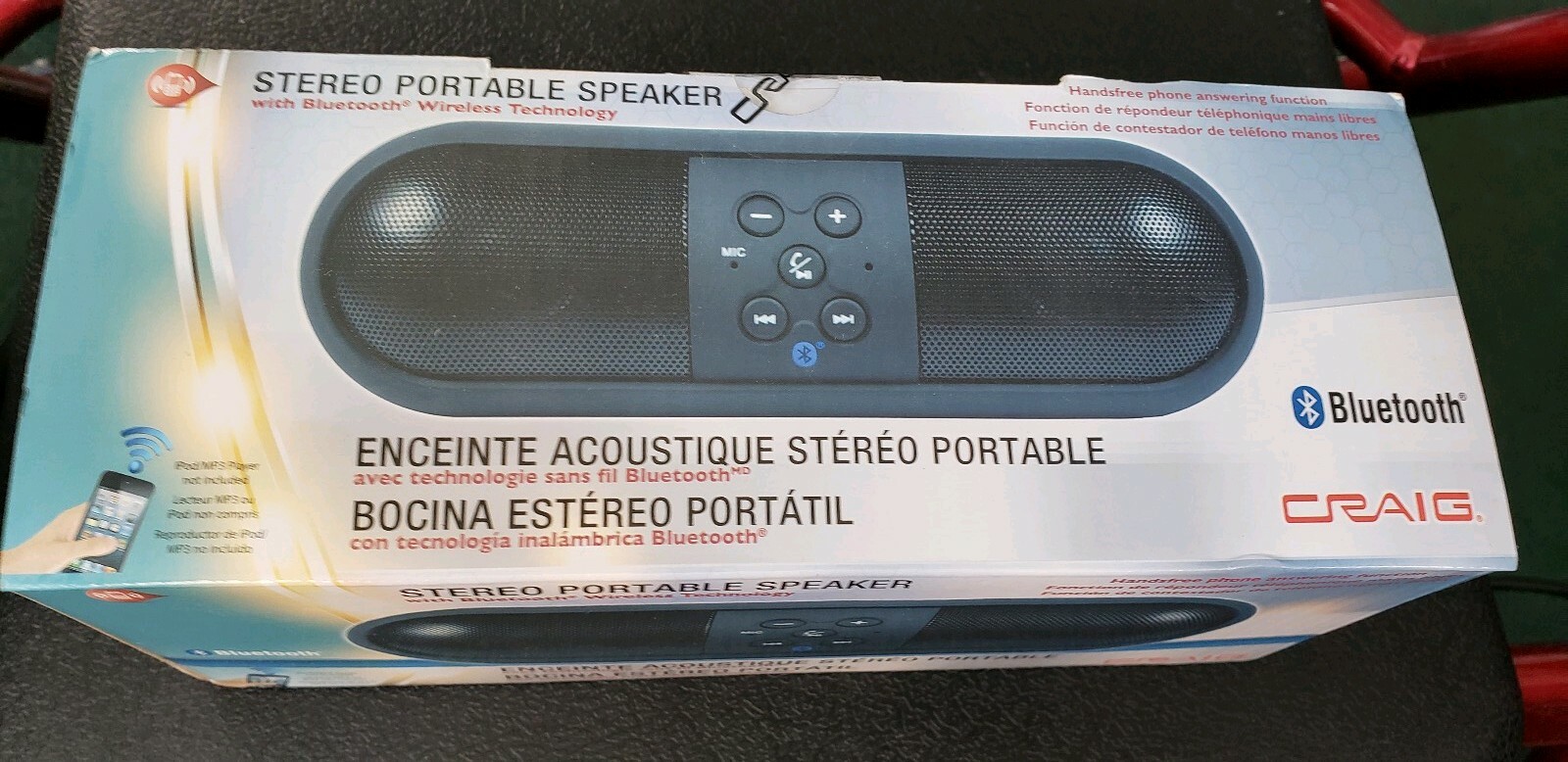 craig bluetooth speaker cma3569