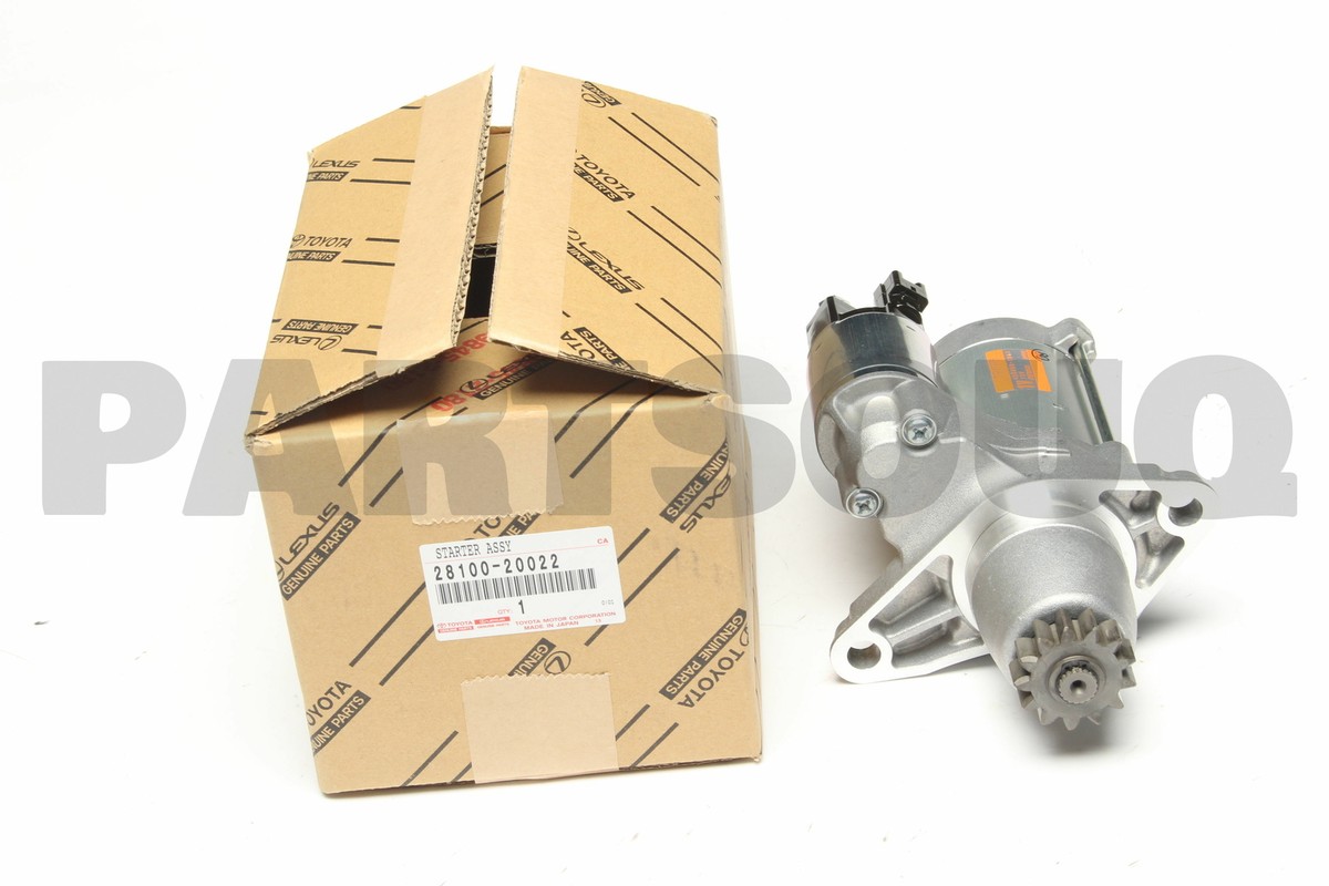 2810020022 Genuine Toyota STARTER ASSY 28100-20022 | eBay