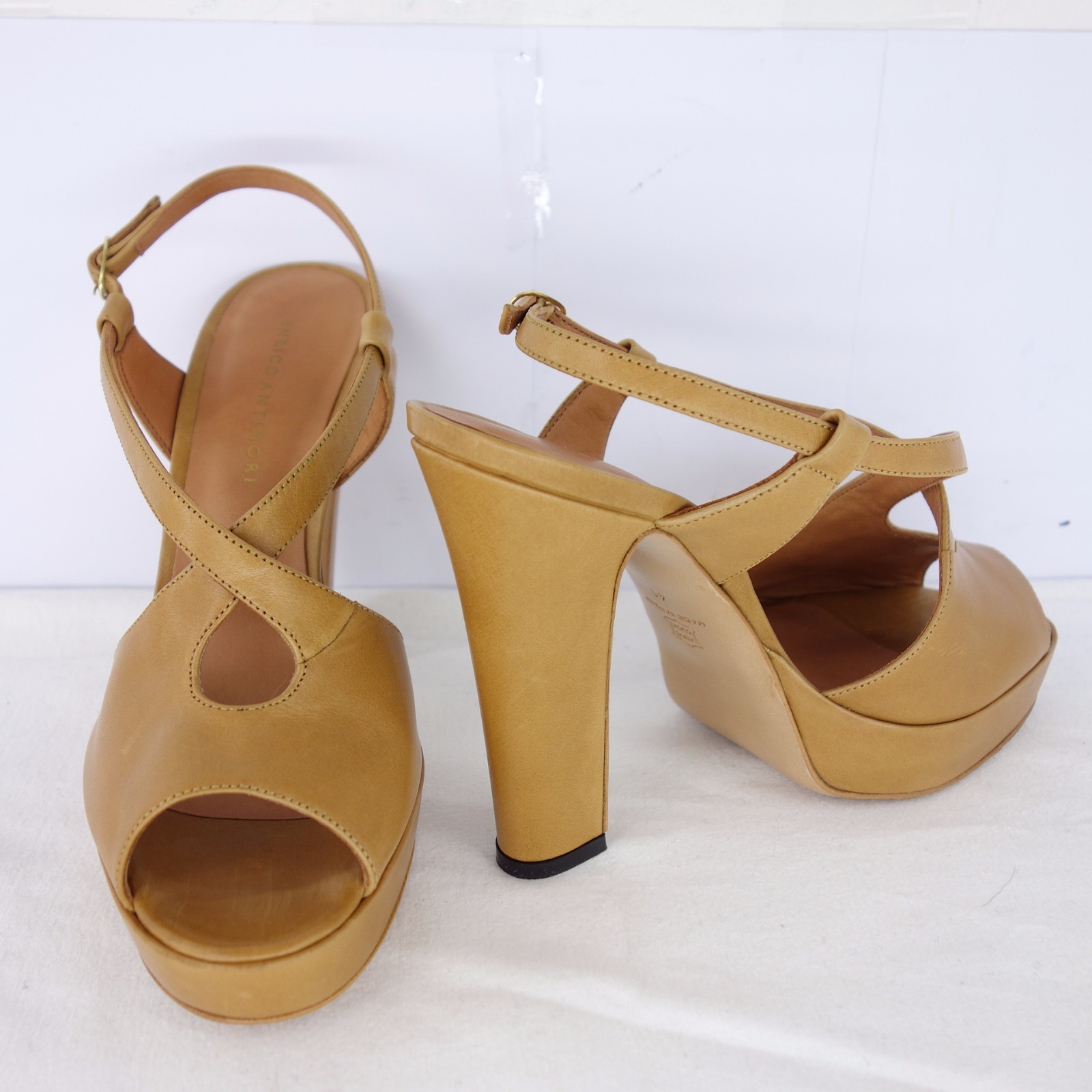 Enrico Antinori Mujer Zapatos Tacones Sandalias Zapatos Mujer Dago 39 marrón 41 Cuero Np 269 abf2ea Enrico Antinori Mujer Zapatos Tacones Sandalias Zapatos Mujer Dago 39 marrón 41 Cuero Np 269 abf2ea
