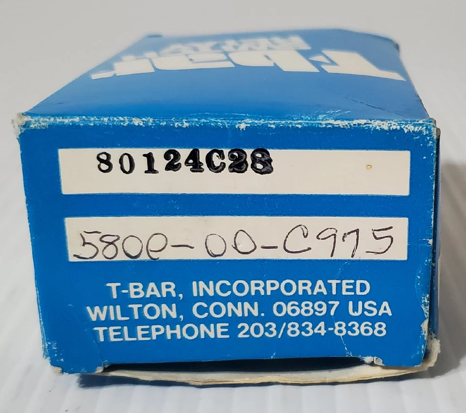 T BAR 801-24C28 SWITCH RELAY 80124C28 NOS Fast Free Shipping - Image 2 of 4