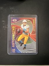 2020 Panini Illusions Astounding Red #3 Justin Herbert RC #/149