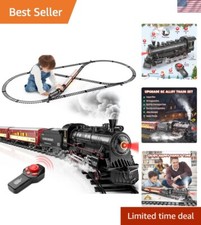 Multifunctional Electric Train Set for Boys: Remote-Control  Glowing Cars