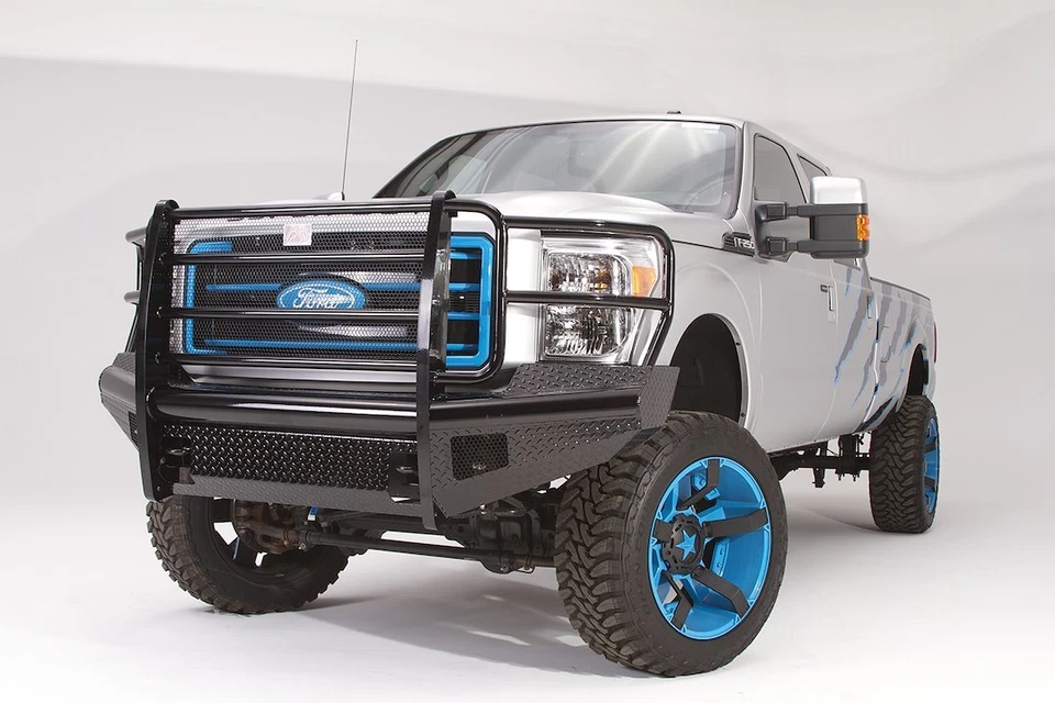 Передний бампер для 1999-2004 Ford F-550 Super Duty, Fab Fours FS99-S1660-1 - Изображение 3 из 4