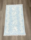 Vintage Fieldcrest Cotton Cupid Baby Blue Cotton Bath Towel With Fringe — photo 3