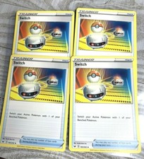 Switch Trainer 183/202 Pokemon Card Sword & Shield Playset