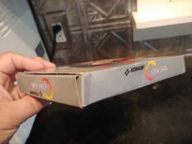 CONTRA Nintendo NES Game Original 1987 KONAMI Cardboard Collector Case **BOX**