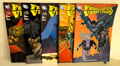 GREEN AND BLACK CANARY ARROW LOT 5 COMICS - DEAGOSTINI DC COMICS