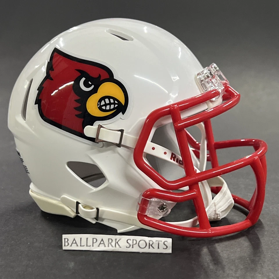 Louisville Cardinals Speed Mini Helmet Riddell NCAA Licensed Brand New! - Image 2 of 4