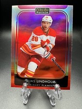 2021-22 O-Pee-Chee Platinum Sunset Elias Lindholm #170 Flames 
