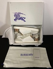 Auténticas zapatillas Burberry 8069089 Stevie 2 bajas para hombre talla 14 EUR 46 completas