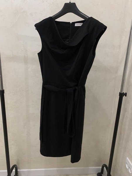 Women Calvin Klein Dress Black 34 / XS / 42