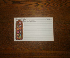 56 Vintage 3x5 Here&rsquo;s What&rsquo;s Cookin&rsquo; Recipe from the Kitchen of Recipe Cards