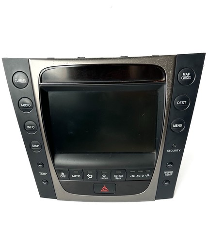 2006 -2007 GS300 GS350 NAVIGATION DISPLAY GPS CONSOLE 86111-30390 USED GOOD