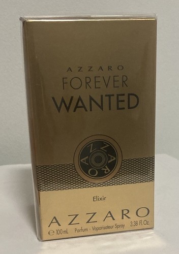 Azzaro Forever Wanted Elixir Parfum Spray 3.38floz./100ml Full Size New & Sealed