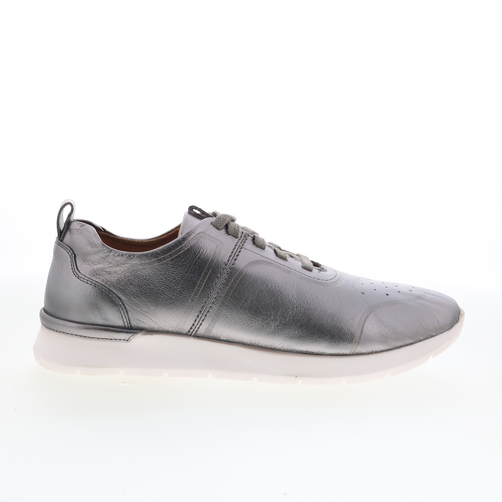 SoftWalk Stella S2213-911 Womens Gray Leather Lifestyle Sneakers Shoes 95 7290₽