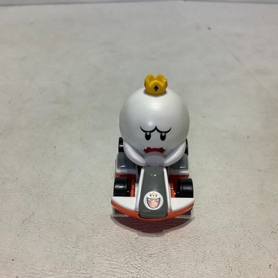 2018 Mario Kart Hot Wheels Rainbow Road Race Track King Boo Car