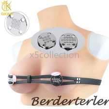 Female Chest Clamp Breast Bondage Tools Flirting Wearable Bra Leather Belt Women