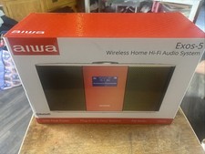 Wireless Bluetooth Hi-Fi Home Audio Speaker Exos-5 Aiwa New