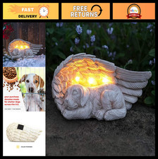 Pet Memorial Solar Light - Guardian Angel Garden Decor - Dog Loss Gifts