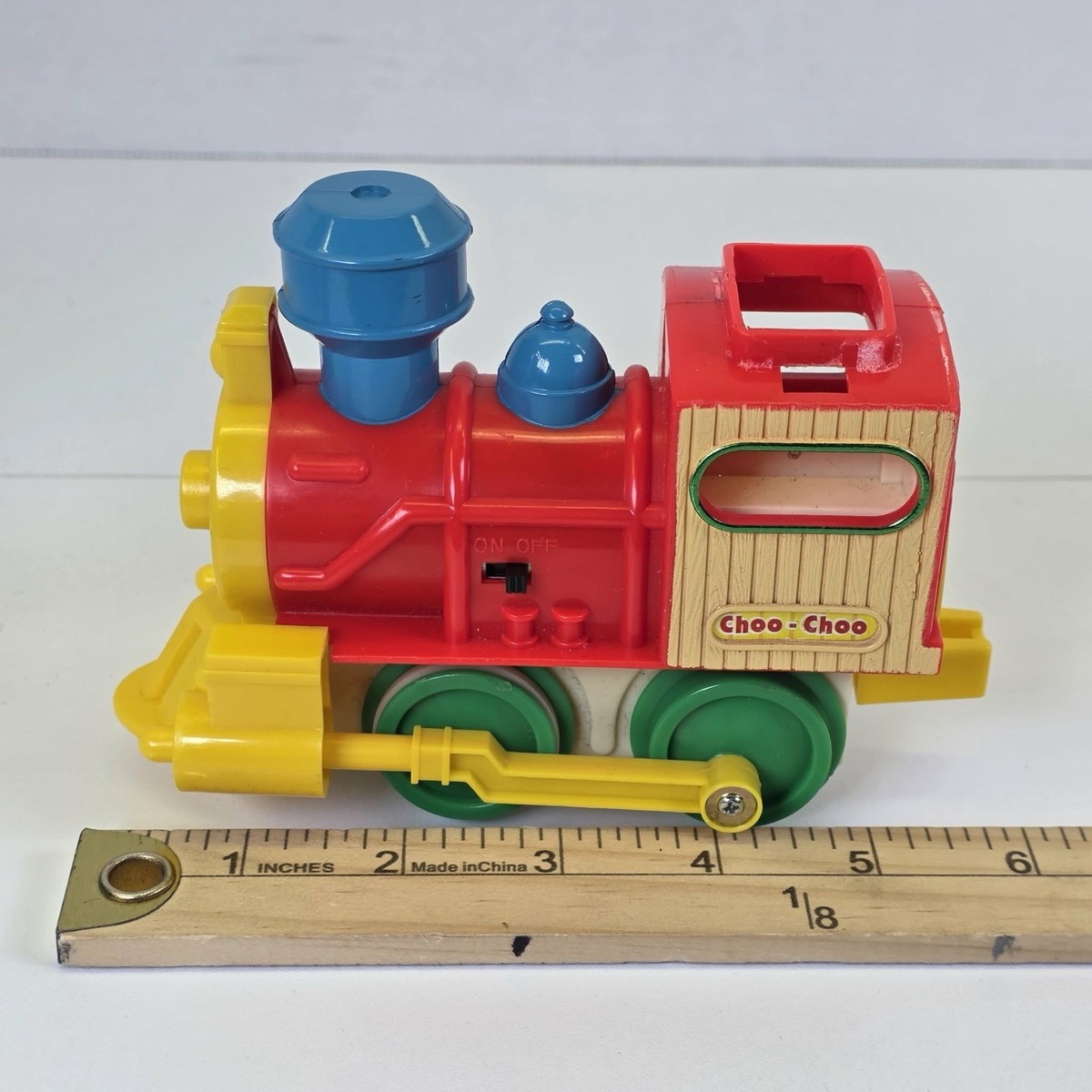 Vintage 1996 ABC My First Train Set Battery Operated Child's Train