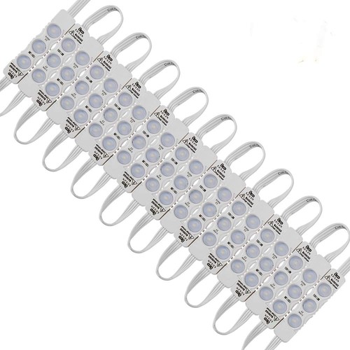 20 PCS 12ft White LED Module Strip Lights, AC110V, Waterproof, 3 LED ...