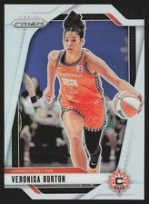 2024 Panini Prizm WNBA #35 Veronica Burton Silver Prizms