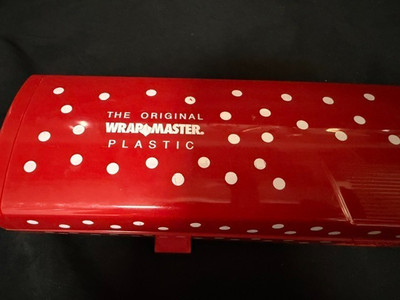 Wrapmaster Wrap Master Plastic Wrap Dispensers Red Polka Dot 1500
