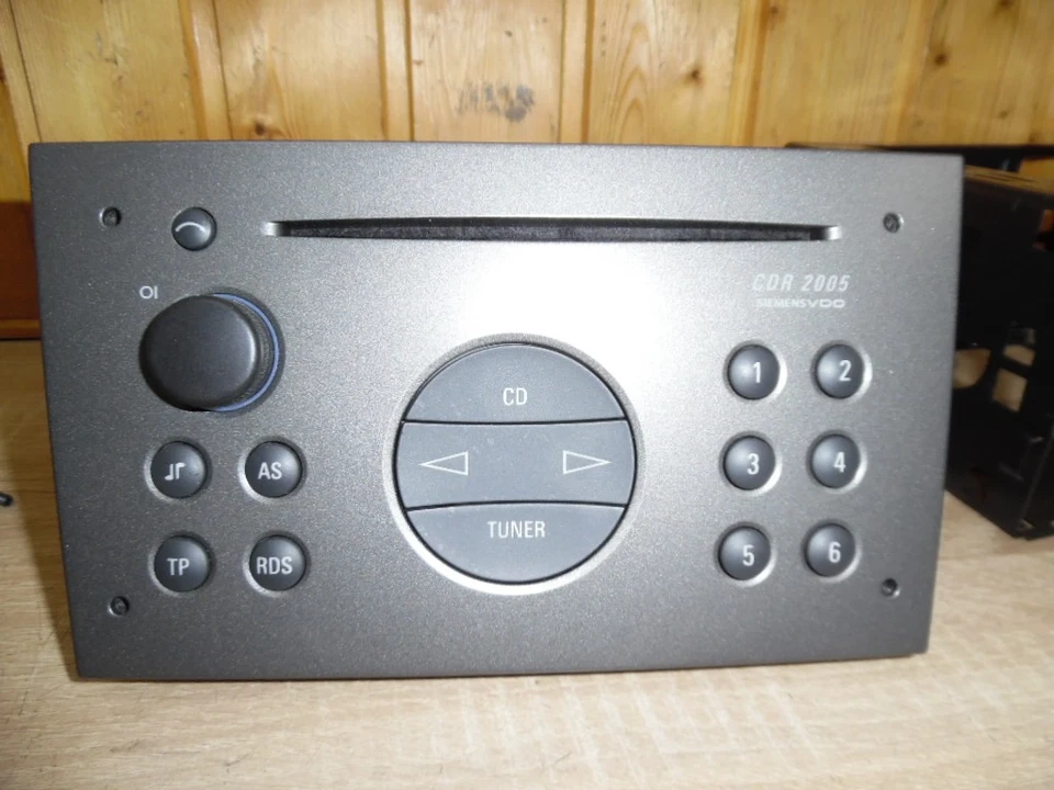 OPEL Vectra C Signum CDR 2005 Radio CD mit Code Entheiratet VDO 13138245 Meriva  - Bild 3 von 4