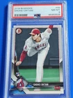 2018 Bowman #49 Shohei Ohtani Rookie Card (PSA 8) High Grade RC