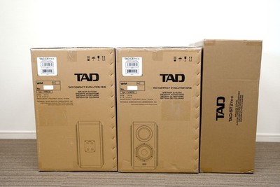 TAD CE1TX-K 3Way Bookshelf Speaker Pair Genuine Stand ST2TX-K Brand New