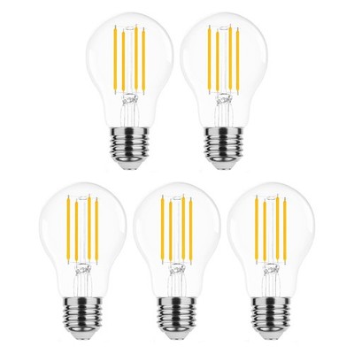 Modee E27 LED Filamentlampe A60 8W 1055lm 4000K Neutralweiß Dimmbar 5 Stück