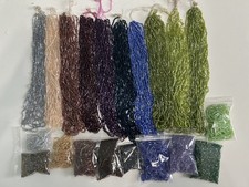 Lot B Glass Hex Seed Beads Bead Jewelry Supplies Arts Crafts Beading