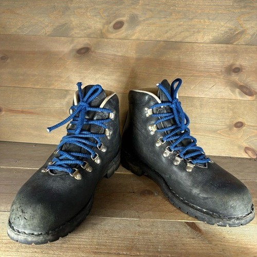merrell wliderness mens size 8.5 shoes black leather waterproof backpacking boot - Picture 3 of 8