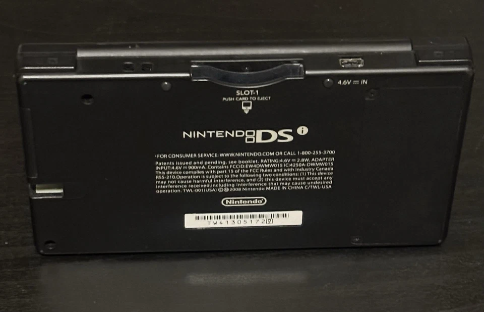 Nintendo DSi Black Handheld CLEAN Console As Is Untested No Cord - Image 2 of 3