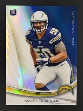 2013 Topps Platinum #120 Manti Te'o RC San Diego Chargers