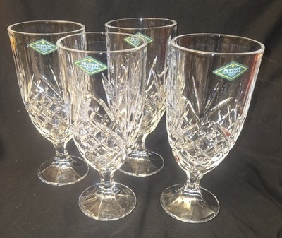 Shannon Crystal Designs Of Ireland Handcrafted Lead Crystal Ice Tea, Set Of 4