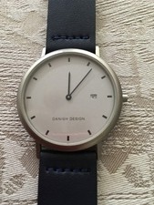 Sehr, sehr gepflegte Uhr der Firma DANISH DESIGN. All Titanium, WR 3 Bar.