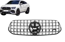 K&uuml;hlergrill f&uuml;r Mercedes GLE SUV W167 V167 GLE C167 Sportpaket 19-06.23 GTR-Look