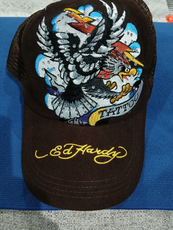 Ed Hardy Snapback Hat Adjustable Cap