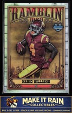Mario Williams 2023 Bowman University Chrome Ramblin' Man #RM-7 USC Trojans