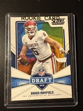 2018 Score - Nfl Draft Baker Mayfield #17 (RC)