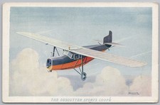 DESOUTTER SPORTS COUPE Aeroplane Postcard