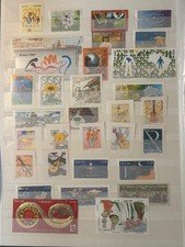 Brazil Full Year Stamp Collection 2001-2009 MNH + Album - Commems, Sheets, SE
