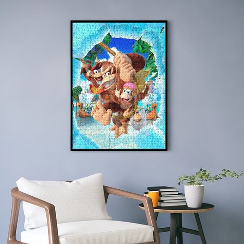 Donkey Kong Puzzle 500 Teile Geschenk für Mädchen Jungen - Bild 3 von 7