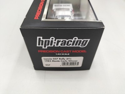 HPI-RACING 1/43 LANCIA 037 RALLY (#1) W. ROHRL WINNER MONTE CARLO